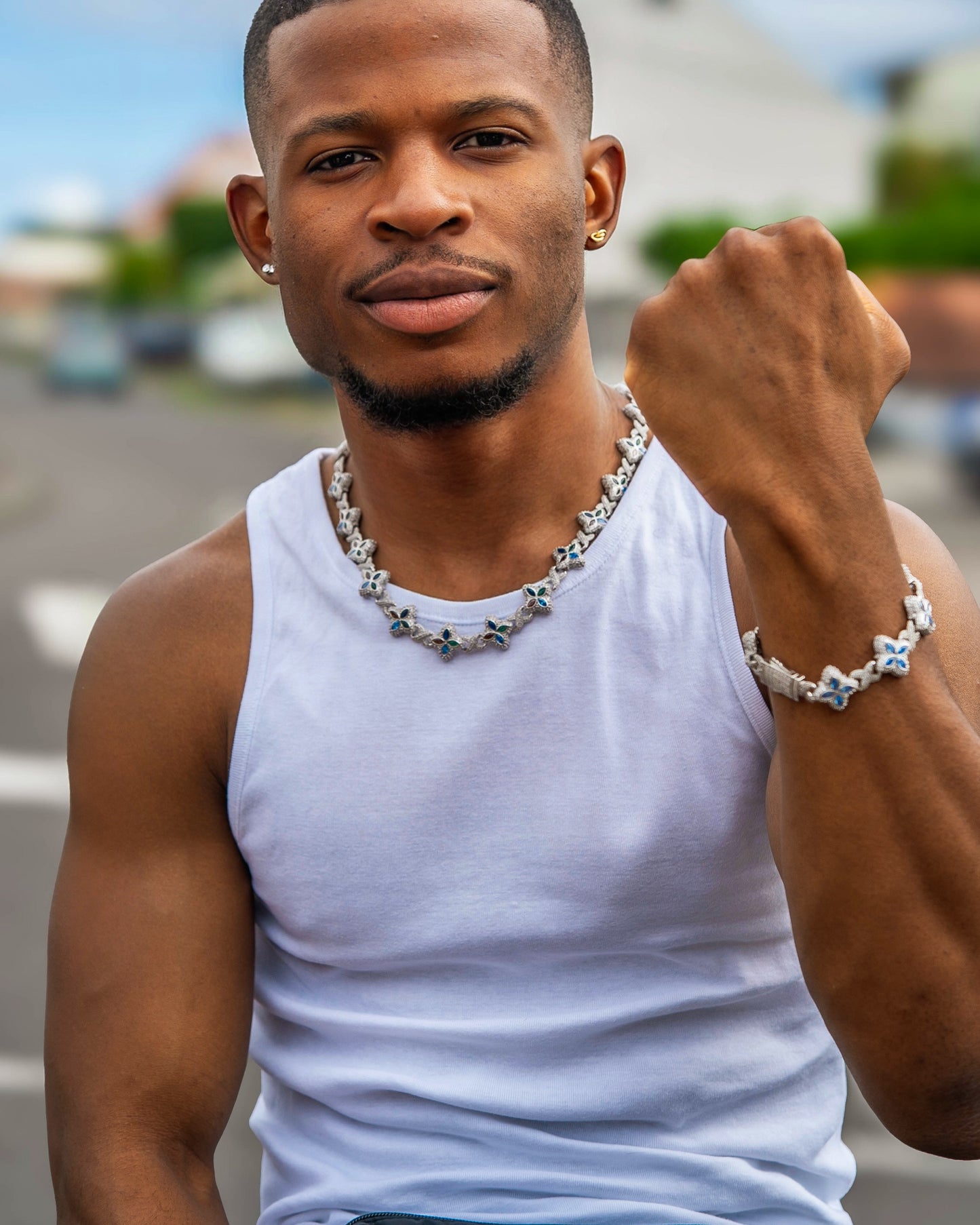 Collier cristaux