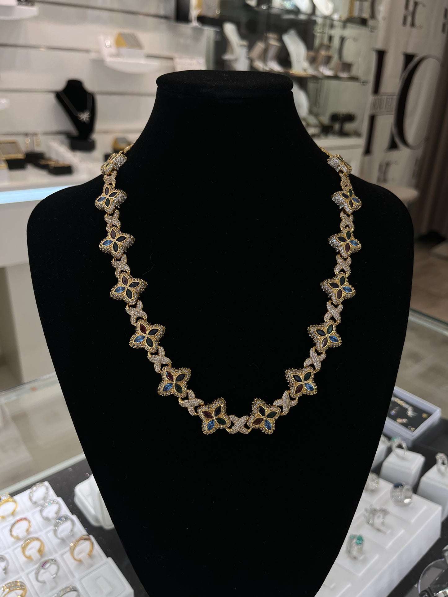 Collier cristaux