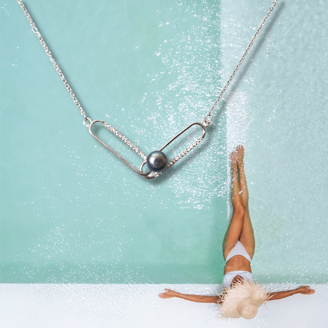 Collier Argent 925 Perle de Culture