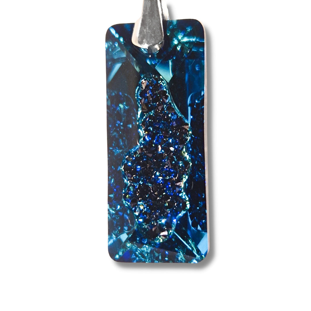 Collier Argent 925 et Cristal