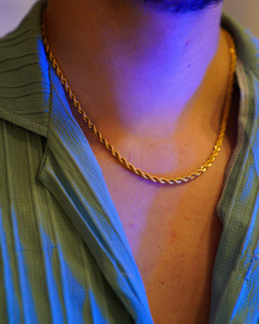 Chaine torsadée Acier inoxydable