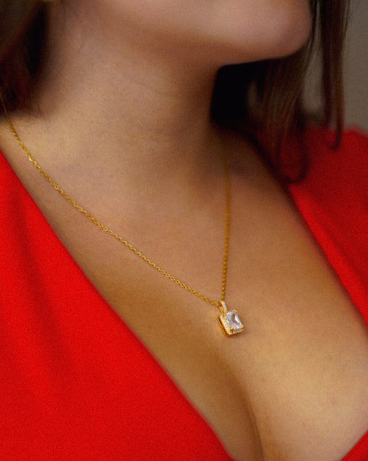 Collier Acier inoxydable doré