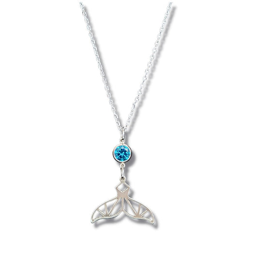 Collier queue de baleine Argent 925