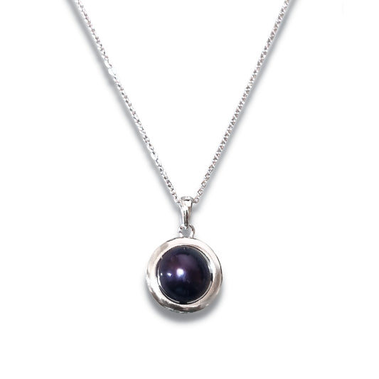Perle de Culture Mauve foncé