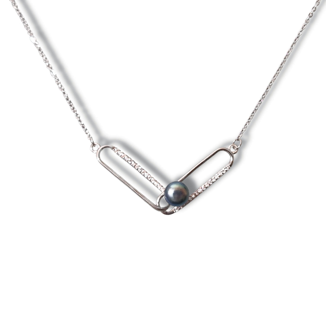 Collier Argent 925 Perle de Culture