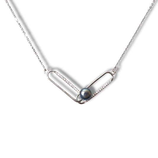 Collier Argent 925 Perle de Culture