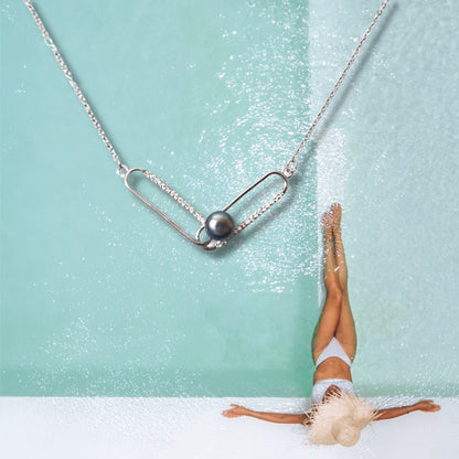 Collier Argent 925 Perle de Culture