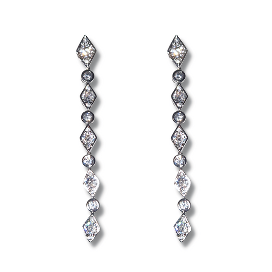 Boucles d'oreilles articulées Argent 925 Millièmes