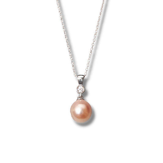 Collier Argent 925 Perle de Culture